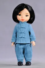 free shipping One Set doll clothes and accessories Cotton suit baby dolls 7 colours bjd Toy