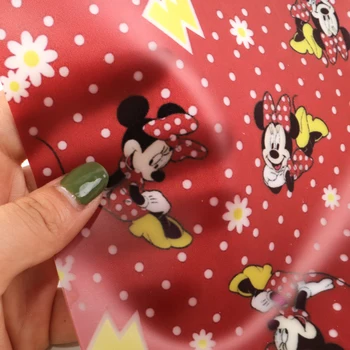 

20*34cm Semi-transparent Jelly Faux Synthetic Leather For Bow-knot bags Wallet Phone Cover Scrapbook DIY Shoes,1Yc7034