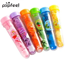Popfeel бренд мини конфетти вспененный цветок бумажное мыло ломтик портативный для мытья тела Ванна пробирки Путешествия Аксессуары