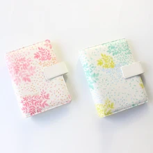 Domikee Креативный цветочный дизайн ткань спираль записная книжка канцелярские принадлежности, милая Личная папка планировщик, органайзер, подарок, А6