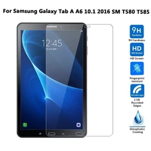 9H Премиум Закаленное стекло для SM-T580 протектор экрана для samsung Galaxy Tab A A6 10,1 T585 T580 Защитная стеклянная пленка
