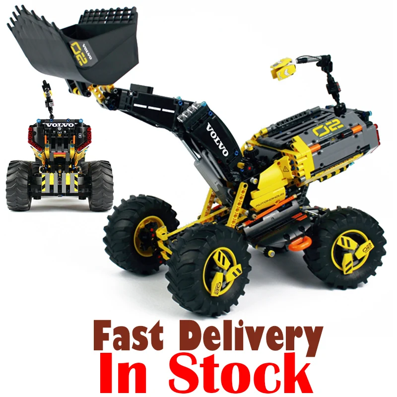 

Lepin 20084 Technic Creator 42081 Volvo Concept Wheel Loader ZEUX Model Building Blocks Bricks Legoing Toys for Children Gifts