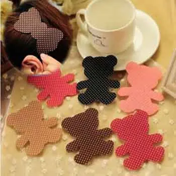 

South Korea Style Cute Polka Dot Bow Colorful Magic Bangs Stick Bow Star Bear Hair Accessories Clip Post For Women Gift