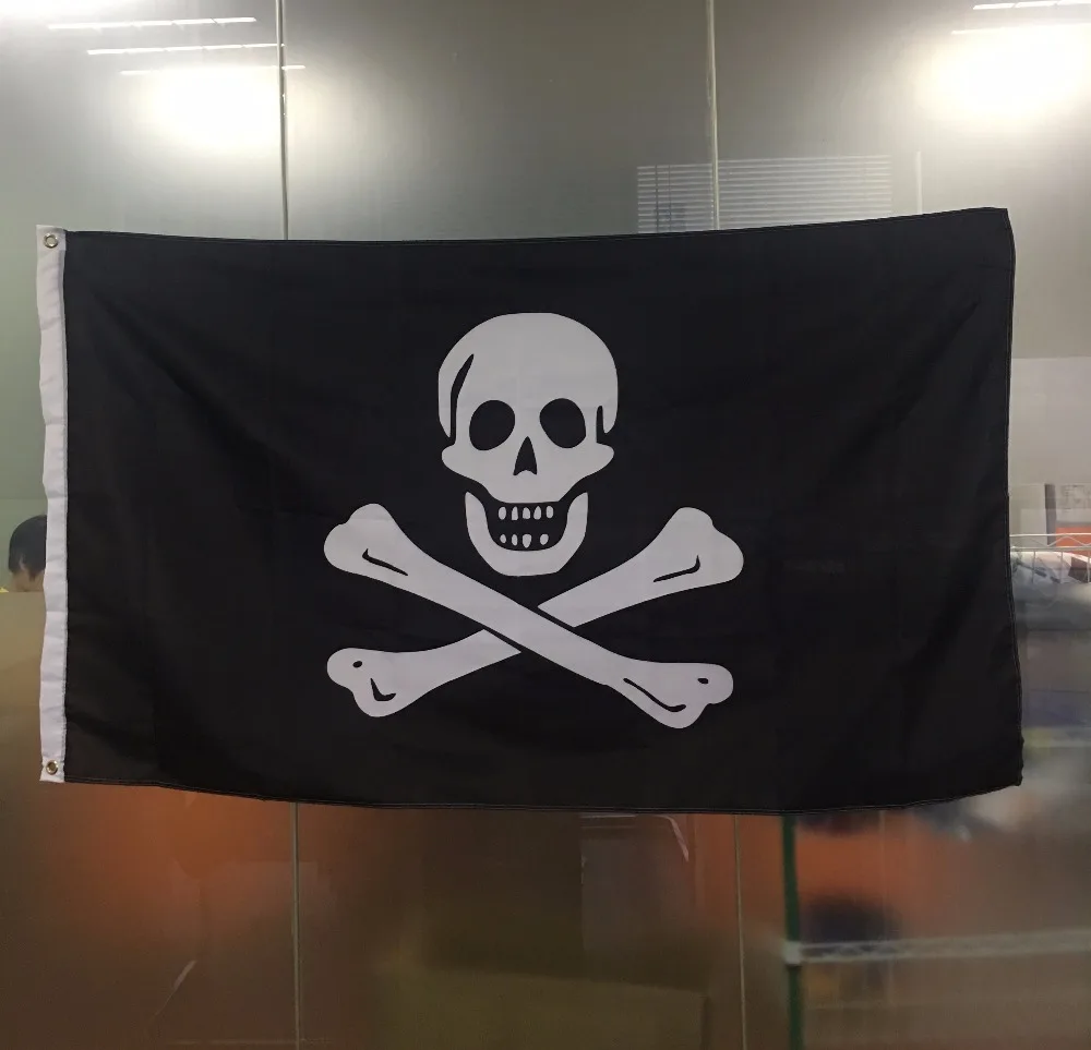 Stoter пиратский флаг Беллами и Эдвард Английский из полиэстера с латунной втулки