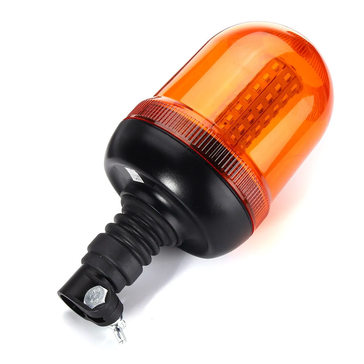 

NEW DC 12V-24V 80 LED Flashing Strobe Beacon Emergency Warning Light Amber Lamp Traffic Light Roadway Safety