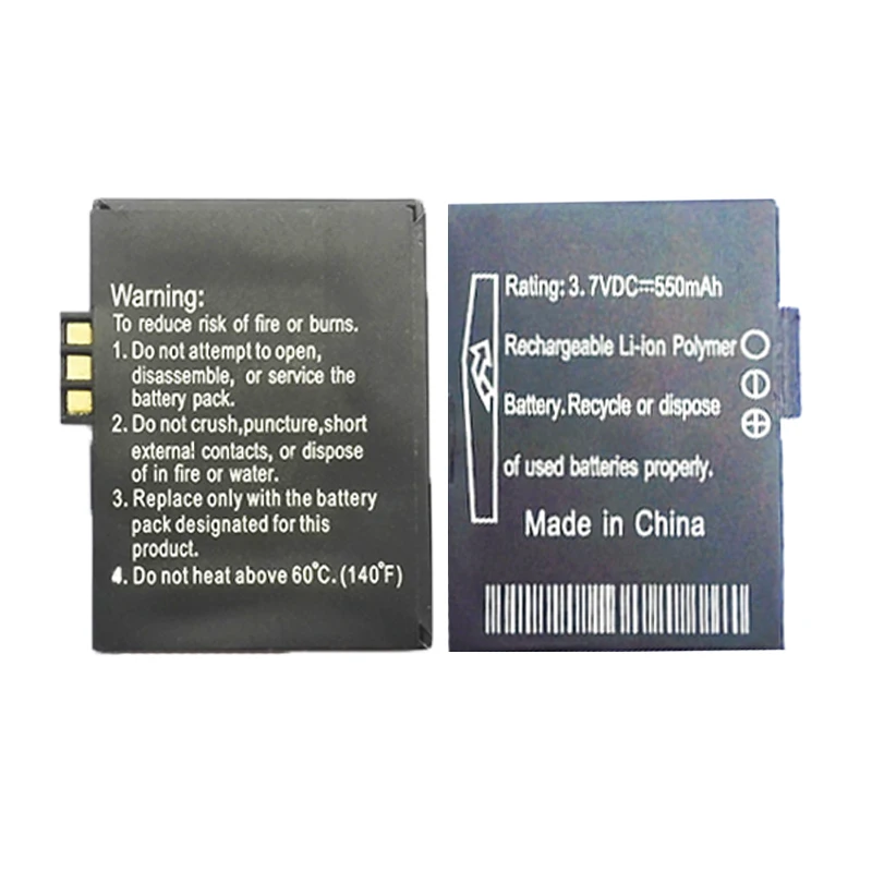 

GV18 battery smart watch phone 550mAh GV18 battery long time standby battery