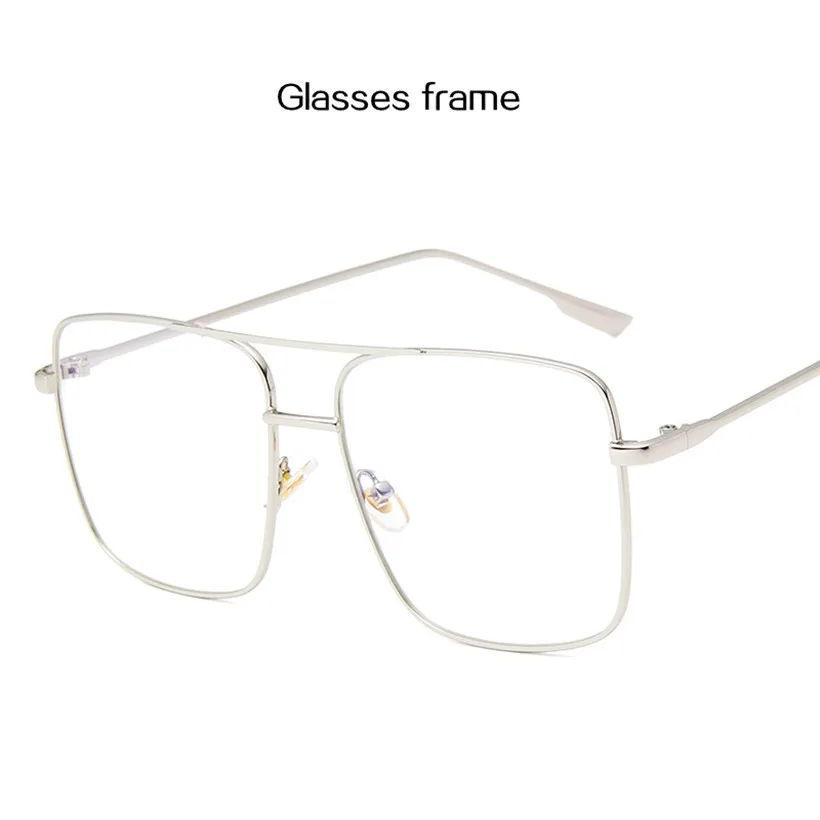 Oulylan Ретро Квадратные Солнцезащитные очки для женщин и мужчин винтажные градиентные солнцезащитные очки Женские Мужские Роскошные брендовые дизайнерские очки - Цвет линз: Серебристый
