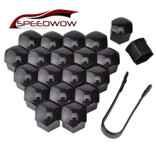 SPEEDWOW 20 pcs Auto Hub Coperchio A Vite 21 millimetri Dado della Ruota Bullone Testa Tappo di Copertura Dado Caps Bullone Cerchi Esterno decorazione di Protezione