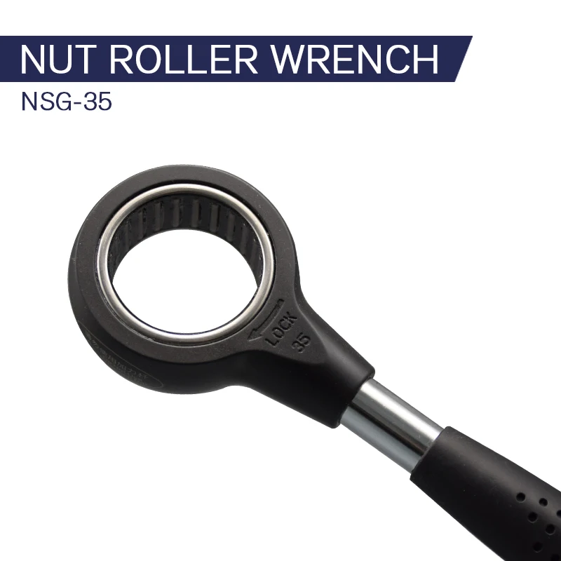 

SFX 1 Piece 35mm Nut Roller Spanner Wrench Fits High Speed Slot-less Collet Nuts