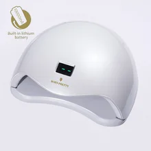 BORN PRETTY 48 Вт 10000 мАч Встроенная литиевая батарея УФ лампа Сушилка для ногтей с датчиком для гель-лака для ногтей