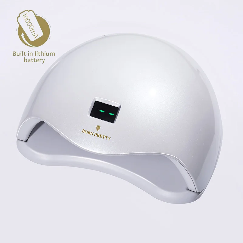 

BORN PRETTY 48W 10000mah Built-in Lithium Battery UV Lamp Nail Dryer with Sensor for Nail Gel Polish