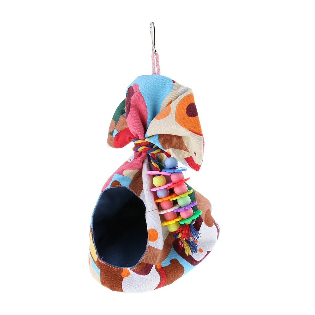 Amagogo Bird Parrot Budgie Lovebird Cotton Comfy Hammock Bed Nest