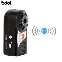 EDAL Wifi мини Q7 камера 480 P DV DVR беспроводная камера мини видео-камера регистратор инфракрасного ночного видения