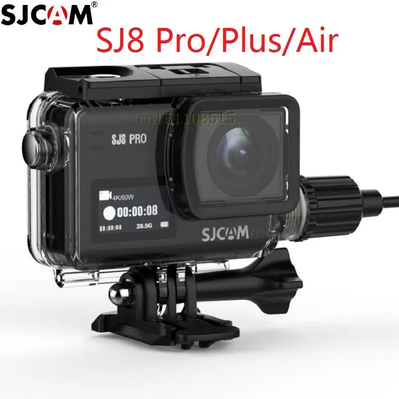 SJCAM мотоциклетный водонепроницаемый чехол для SJCAM SJ8 pro/plus/воздушная зарядка корпус экшн-камера для SJ8 чехол для зарядного устройства