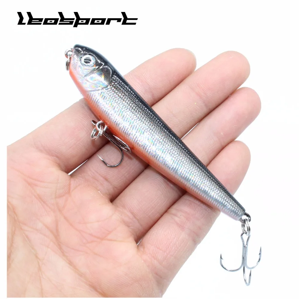 1 قطعة الصيد السحر جيد Quaity قلم رصاص الطعم 6 # السنانير 5 ألوان المتاحة عالية الاصطناعي نابض بالحياة Crankbait المتذبذب الصيد معالجة