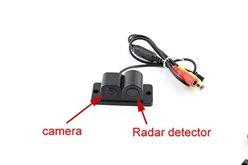2 в 1 Автомобильный парктроник, звуковая сигнализация, автомобильный обратный резервный Видео парковочный датчик, радар с HD камерой заднего вида для автомобилей