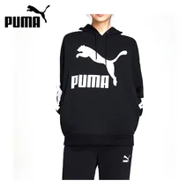 Новое поступление, Пума, классика, логотип T7, толстовка, Женский пуловер, худи, спортивная одежда