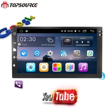 TOPSOURCE 7 дюймов Универсальный 2 din автомобильный dvd gps android-автомобильный радио gps навигации для VW Nissan TOYOTA Volkswagen peogeo