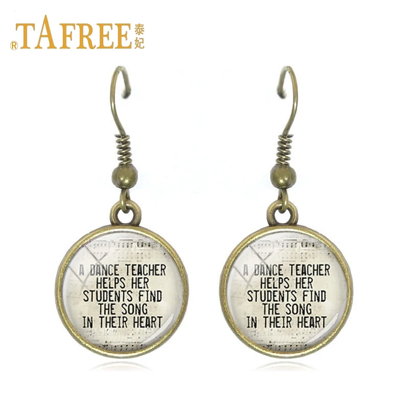 Tafree Irish Dancer Antique Bronze Plated Pendant Dangle Earrings Tafree Irish Dancer Antique Bronze Plated Pendant Dangle Earrings Ballet Love Dance Women Decoration Jewelry Ns131 03 In Drop From