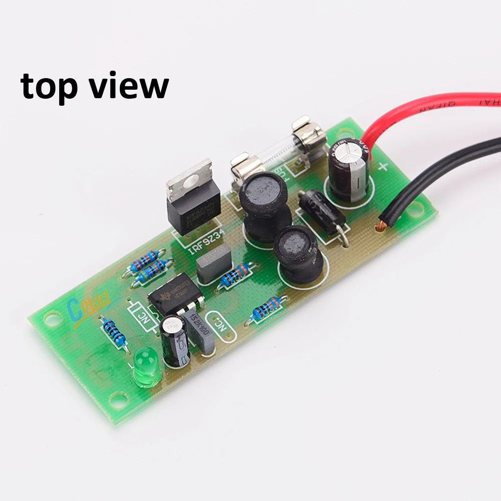 DIY 12 Volt Áthajt ACID Üteg desulfator assembled készlet vel Ellenkező Sark védelem