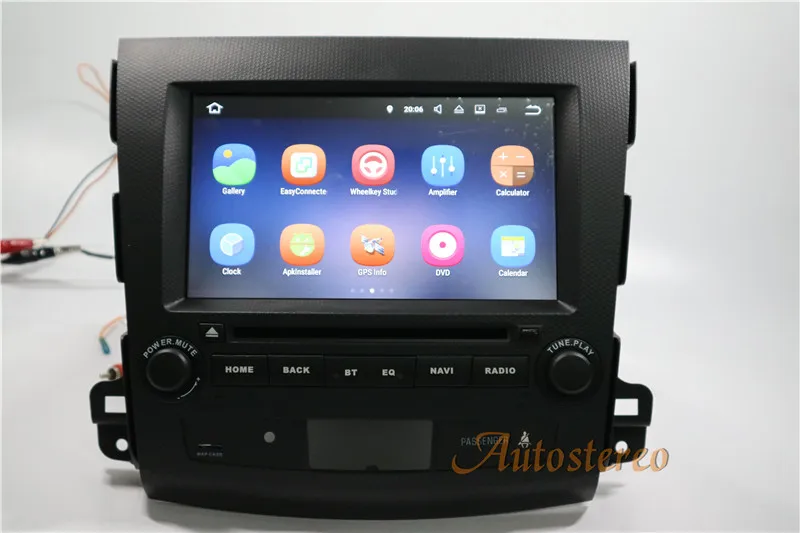 Excellent DSP MAX 64G Android 9 Car DVD player GPS Navigation for Mitsubishi Outlander 2006+ For Peugeot 4007 radio tape recorder headunit 6