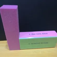 Модные женские 6 комплектов четырехсторонний Полирующий гвоздь набор маникюрных инструментов 789