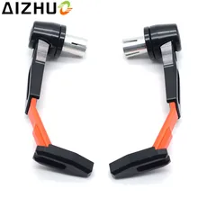 Motorcycle Handguard Brake Clutch Lever Guard CNC Aluminum 7/8'' Handlebar End Lever Guard For Honda Suzuki KTM Kawasaki Benelli Motorcycle Handguard Brake Clutch Lever Guard CNC Aluminum 7/8'' Handlebar End Lever Guard For Honda Suzuki KTM Kawasaki Benelli