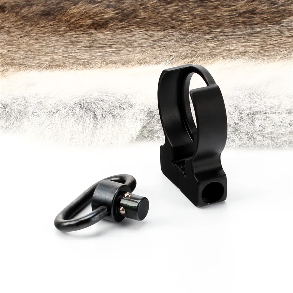 ohhunt QD Quick Detach End Plate Sling Swivel Adapter Mount Black for .2235.56 Carbines AR15 M4 Rifle Hunting Gun Accessories (6)