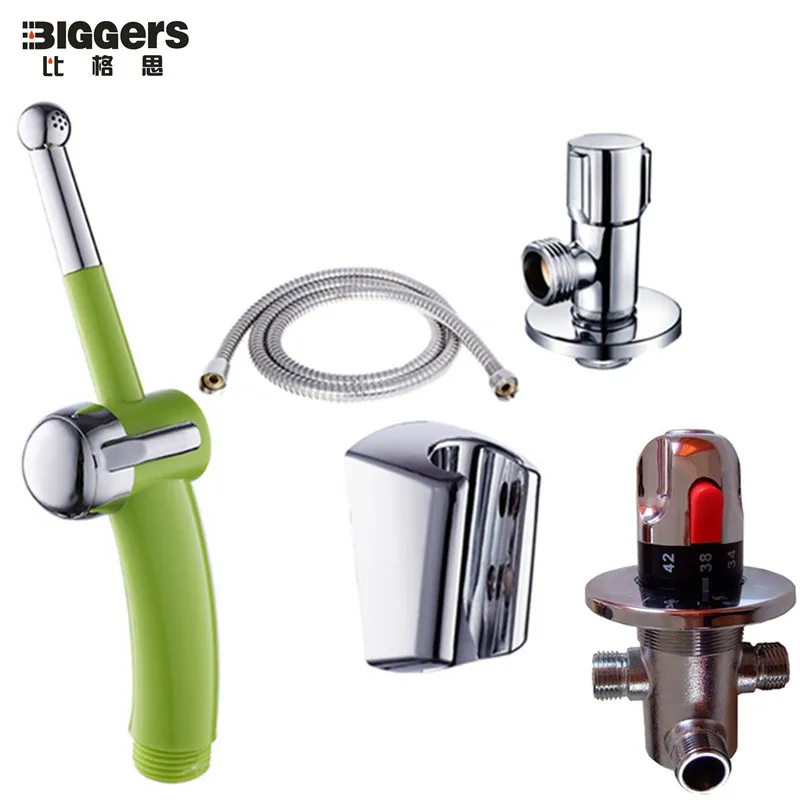 Free shipping 1/2" copper Toilet bidets shower set with wall mounted