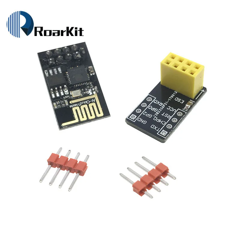 

For ESP-01 Esp8266 ESP-01S Model Of The ESP8266 Serial Breadboard Adapter board To WiFi Transceiver Module Breakout UART Module