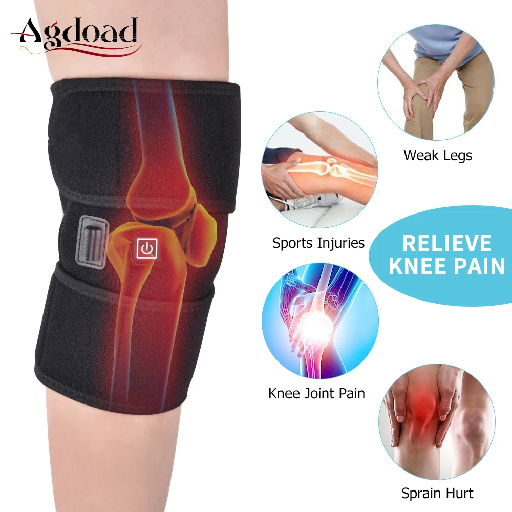 Goede Warmte Artritis Knie Brace Ondersteuning Verwarming Behandeling Kniegewricht Pijn Sportblessure Verlichten Knie Revalidatie Brace