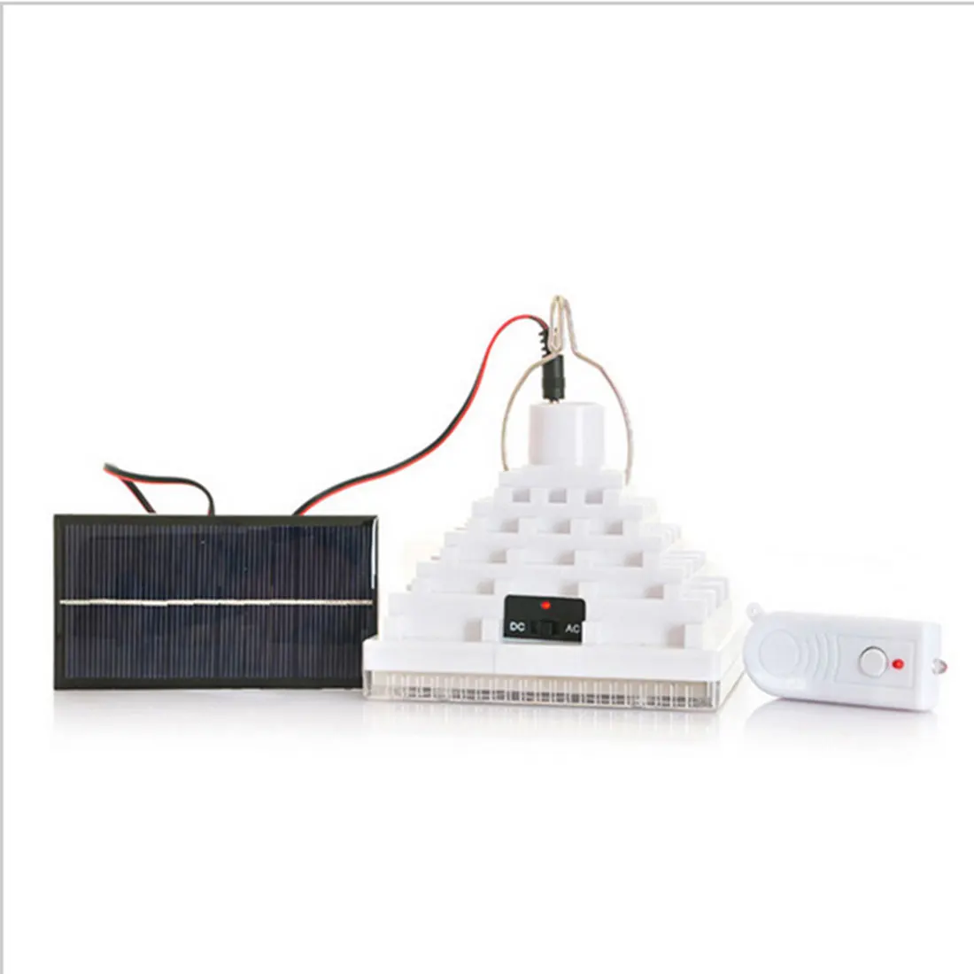 

Free Shipping 6V 1W Solar Panel With Bright Outdoor Solar Light Remote Control LED Camping Lighting Lamp DIY Solar System Kit