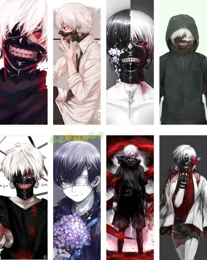 2015 latest version high quality cartoon anime bookmark tokyo ghouls transparent bookmarks 8pcs sets free shipping bookmark template bookmarks picturesbookmark animal aliexpress