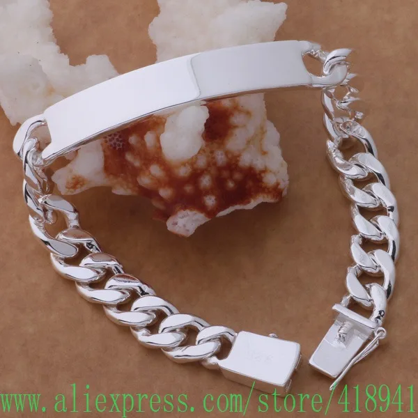 Посеребреный браслет посеребренное модное украшение cattlehide /efiamwpa bgkajxra AH241|jewelry