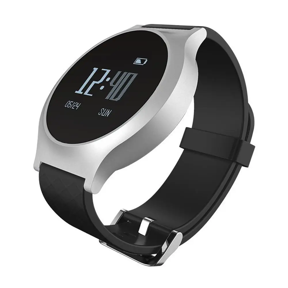 

Fashion Bluetooth Sports Heart Rate Step Distance Calorie Smart Watch Bracelet Wristband