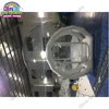 4m Diameter+2m Entrance Inflatable Lawn Dome Camping Tents Outdoor Single Tunnel Inflatable Bubble Tent 4