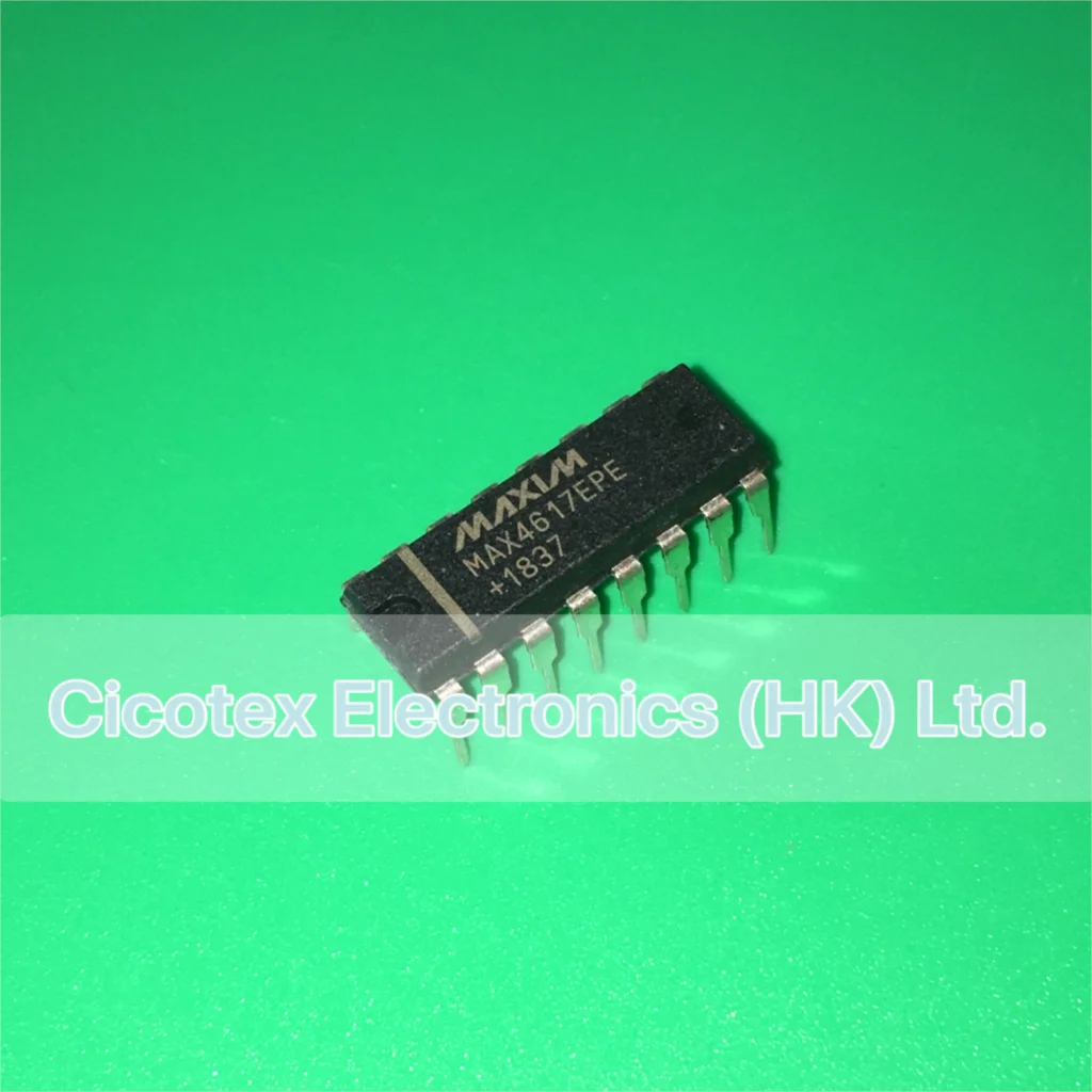 

5pcs/lot MAX4617EPE DIP-16 MAX 4617 EPE IC MUX SW ANLG HS CMOS 16-DIP MAX4617EPE+