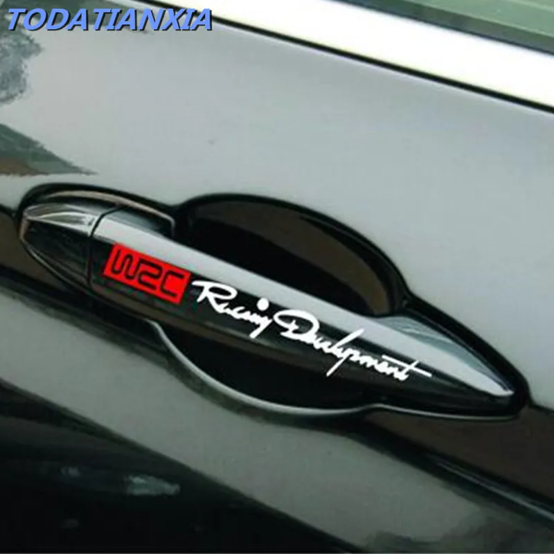 4 шт./компл. наклейки на дверные ручки и для Subaru Forester Impreza Outback Legacy XV Chevrolet Cruze Aveo Captiva