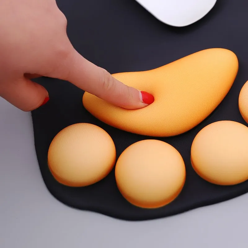 3D-Paw-Mouse-Pad-Soft-Silicone-Cat-Paw-shape-Wrist-Rests-Memory-Foam-Comfort-Cushions-Mouse (1)
