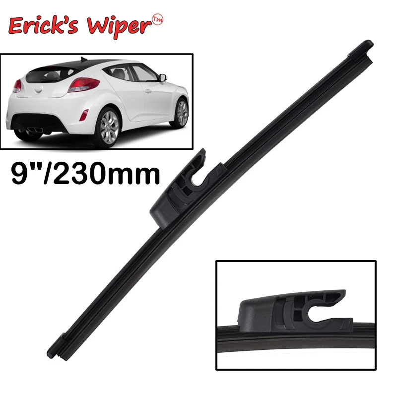 Erick's Wiper 9" Rear Wiper Blade For Hyundai Veloster MK1 2011 2018