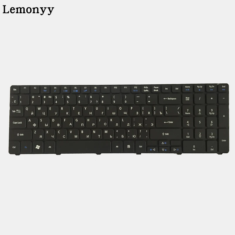 Русская клавиатура RU для ACER MP-09G33SU-6982 MP-09G33SU-6982W PK130QG1A04 PK130QG1B04 NK. I1713.048 NK. I1717.01G NSK-AUE0R черный