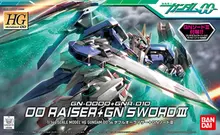 Gundam Model HG 1/144 DAUBLE O EXIA 00 RAISER + GN SWORD 3 GUNDAM READY PLEAYER ONE Bandai Robot Mobile Suit Kids Toys Gundam Model HG 1/144 DAUBLE O EXIA 00 RAISER + GN SWORD 3 GUNDAM READY PLEAYER ONE Bandai Robot Mobile Suit Kids Toys