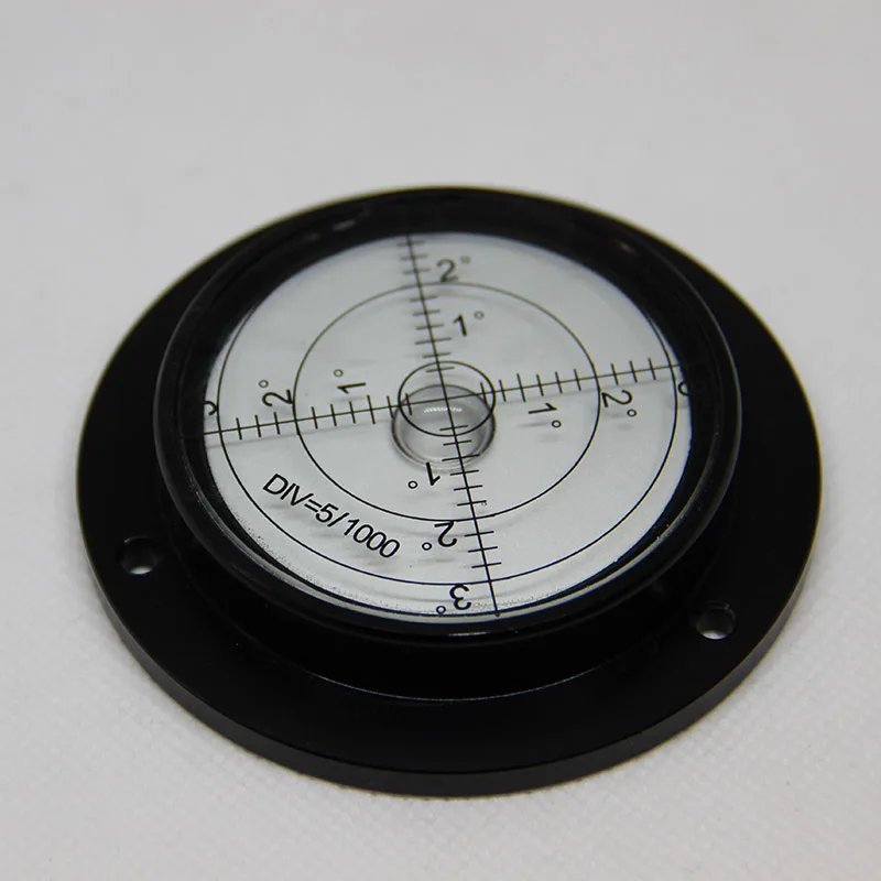 

Round Spirit Levels Crane horizontal bubble Level Measuring Instrument Size 80*62*15mm 1 order