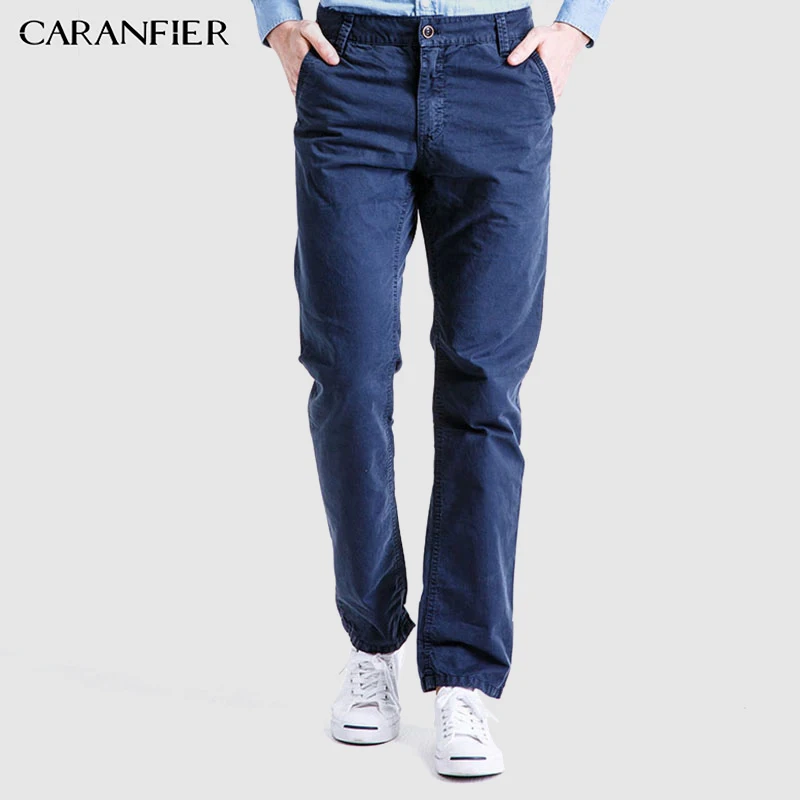 

CARANFIER 8 Colors Men Pants Casual Cargo Uniform Fashion Male Trousers Military Tactical Pants High Quality Classic Trousers