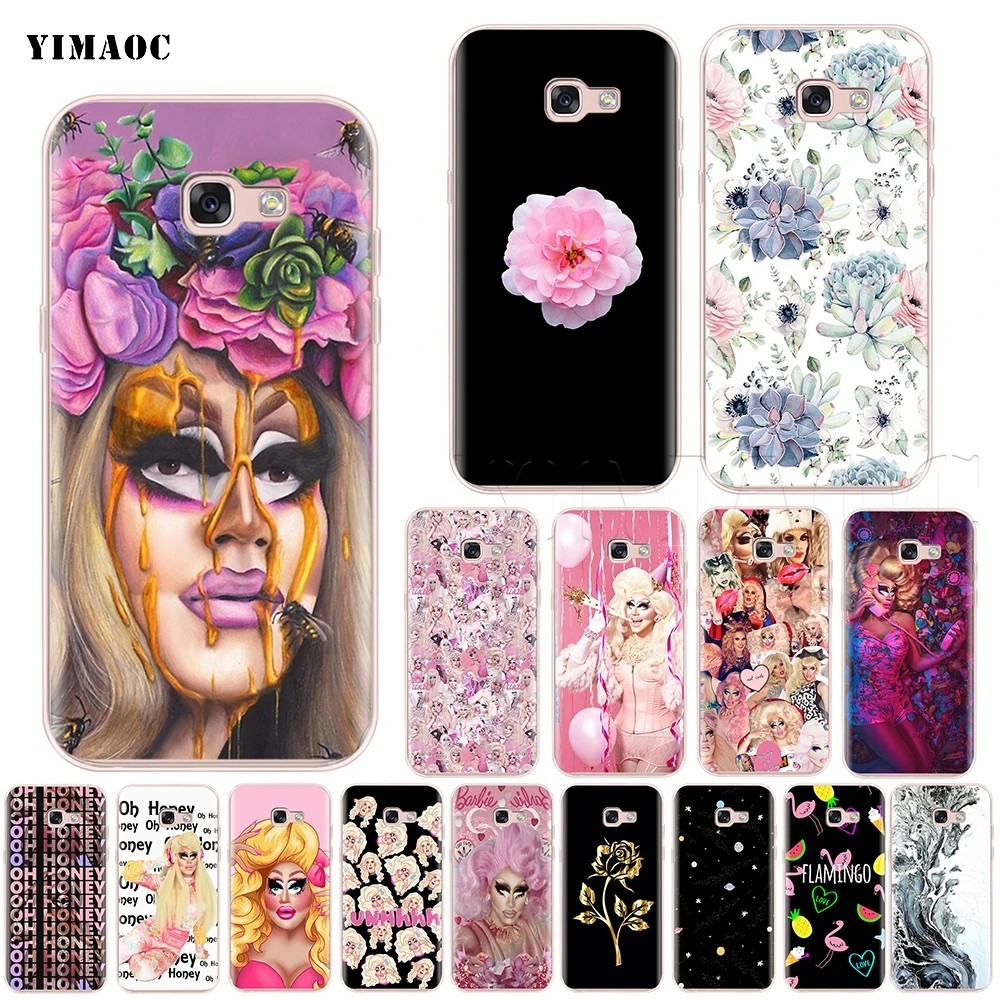 

YIMAOC Trixie Mattel UNHhhh Silicone Case for Samsung Galaxy A7 A8 A9 A10 A30 A40 A50 A70 M10 M20 M30 S10e J6 Plus 2018