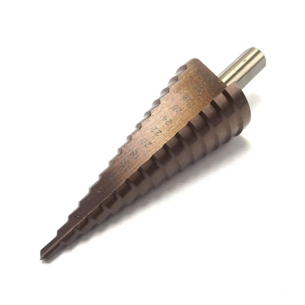 Buy 1pc 4 32MM Straight Groove Metal Step Bit M35 HSS