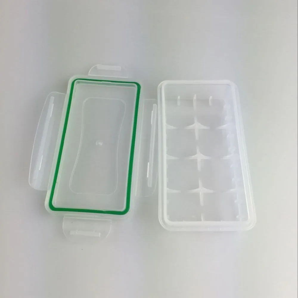 

Brand New 2 Pcs/Set Waterproof Battery Storage Case ABS Plastic Material Tool Box with Silicone Waterproof Seal Circle