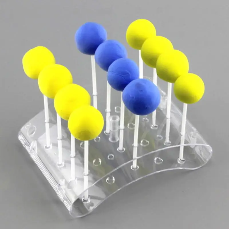 

20 Holes Cake Stand Pop Lollipop Stands Cake Display Stand Holder Lollipop U Shaped Display DIY Bakeware Cake Kitchen Gadgets