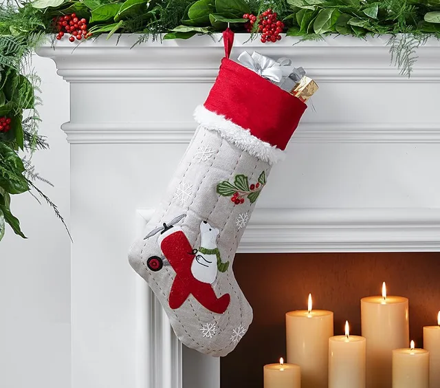 personalized christmas stockings embroider names baby gift bag funny ornaments for christmas polar bear on plane - Funny Christmas Stockings personalized christmas stockings embroider names baby gift bag funny ornaments for christmas polar bear on plane - Funny Christmas Stockings