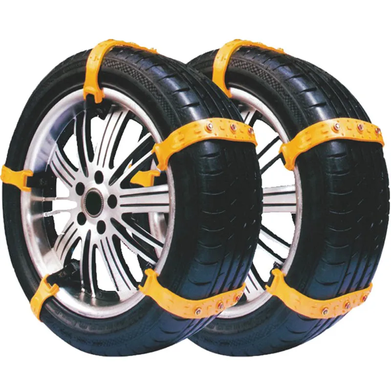 5pcs Universal Automobile Antiskid Chain Vehicles Tire Chains of Car